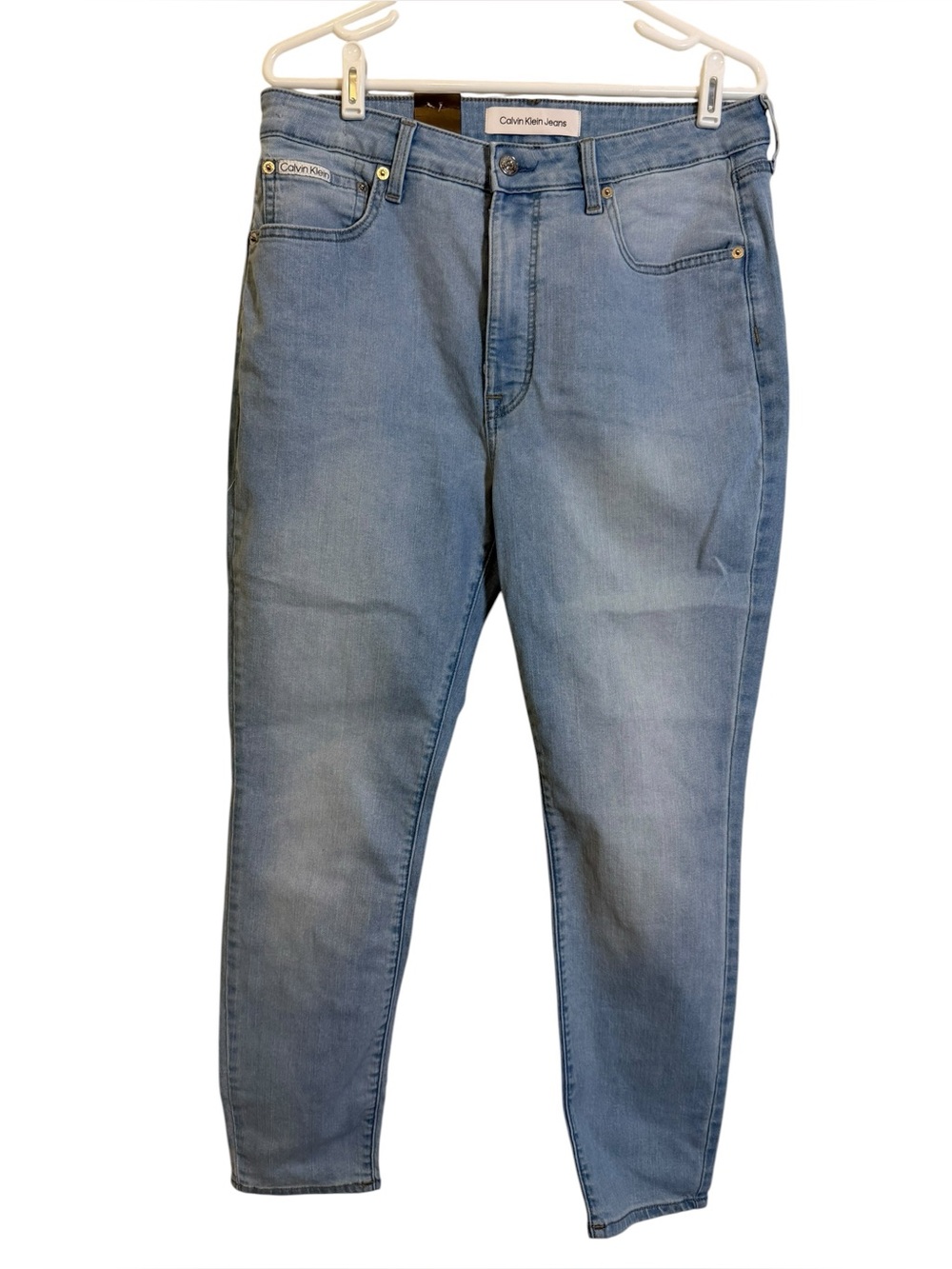 Calvin Klein Jeans Robins Egg Light Blue Denim sz 14/32 27L
